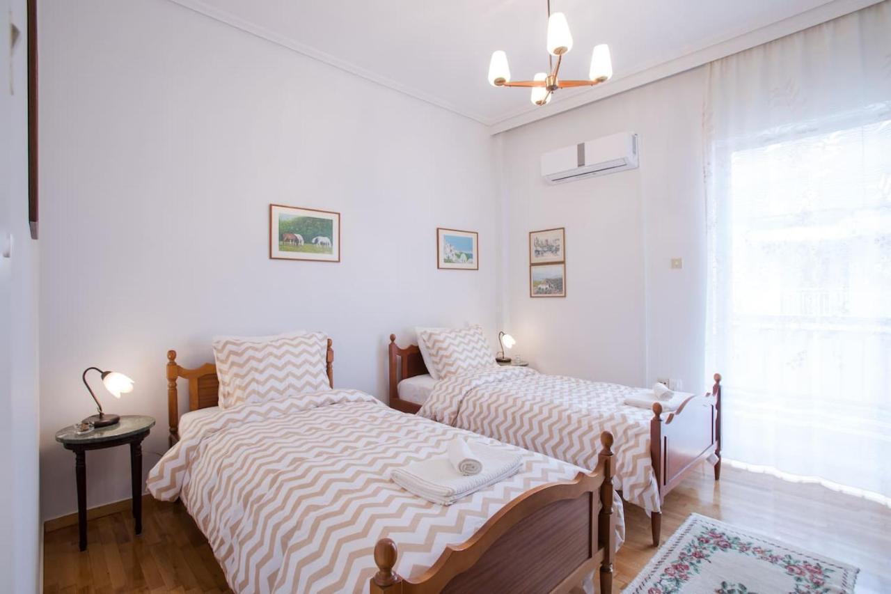 Ferienwohnung Elli'S Luxury, Large Apt In The Center Of Athen Exterior foto