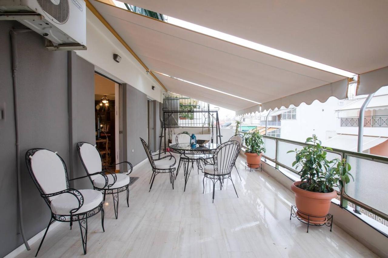 Ferienwohnung Elli'S Luxury, Large Apt In The Center Of Athen Exterior foto